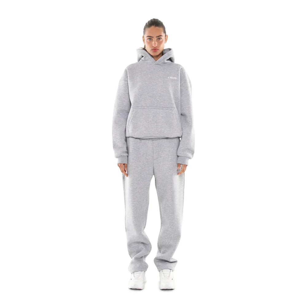 Unisex Oversized Trainingsanzug in Grau